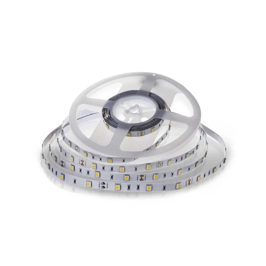 Светодиодная лента V-tac 6W/m, 12V, 30LED/m, 6500K, катушка 5 метров