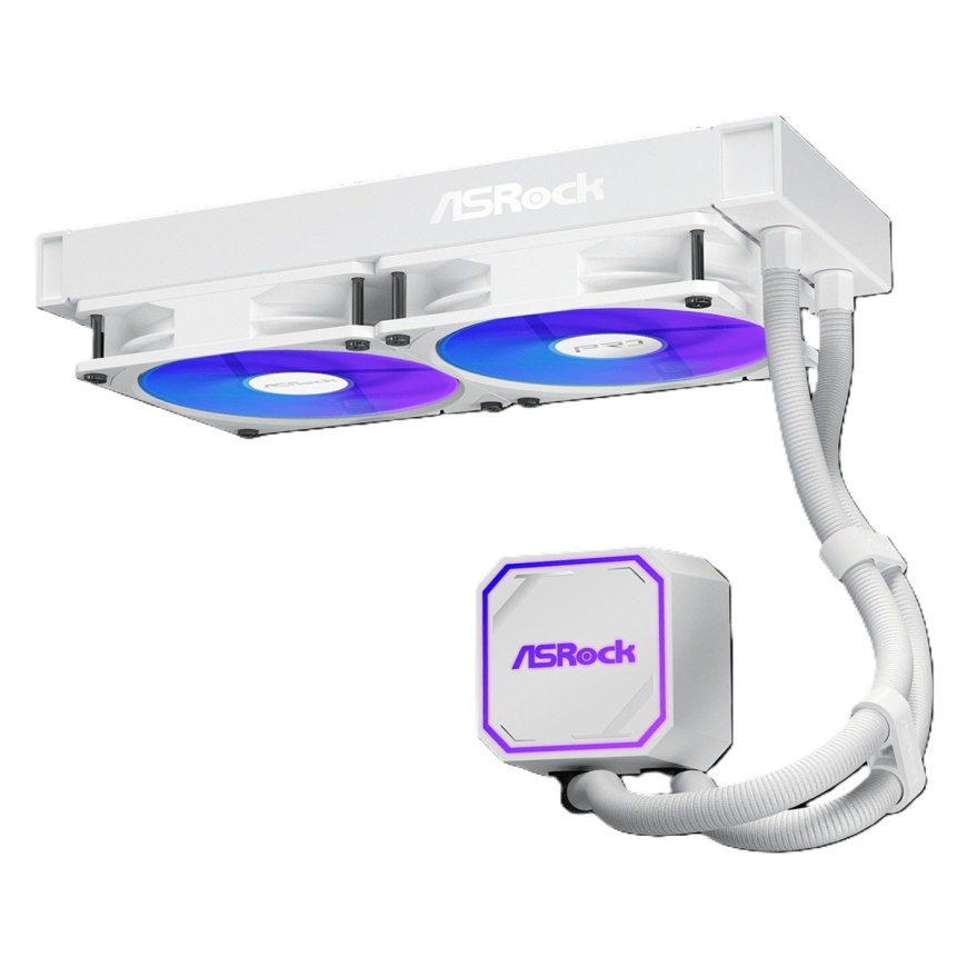 ASRock Pro White 240 ARGB dzesēšana – 4