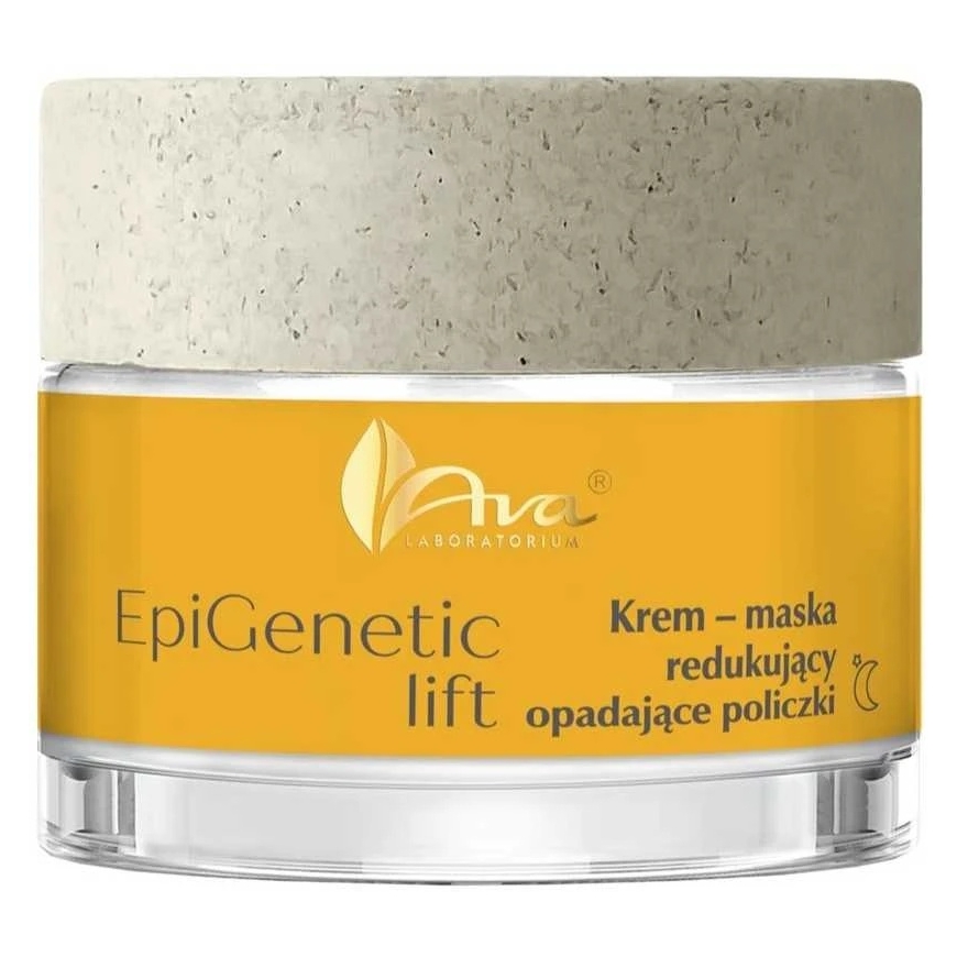 Uroda Ava Laboratory "EpiGenetic Lift" night cream-mask for reducing cheek sagging, 50 ml