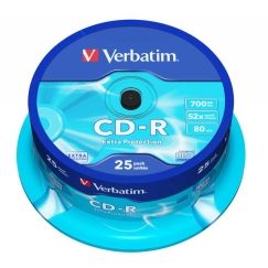 Verbatim CR-R Extra Protection 700MB 25-pakā