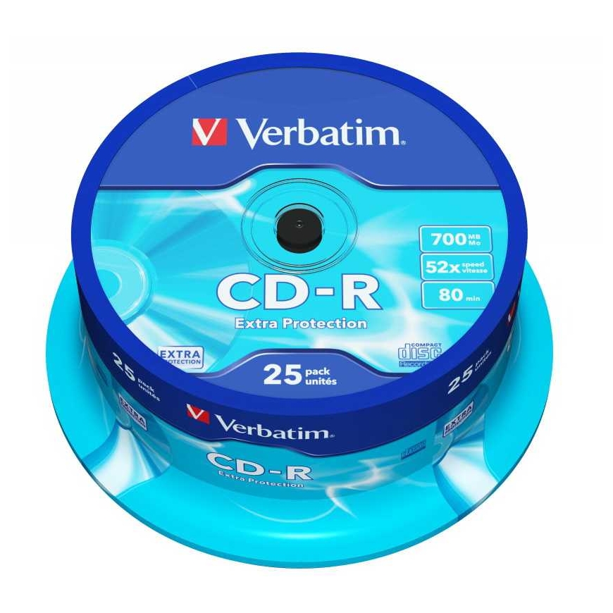 Verbatim CR-R Extra Protection 700MB 25-pack