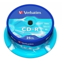 Verbatim CR-R Extra Protection 700MB 25 pakelyje Verbatim CR-R Extra Protection 700MB 25 pakelyje