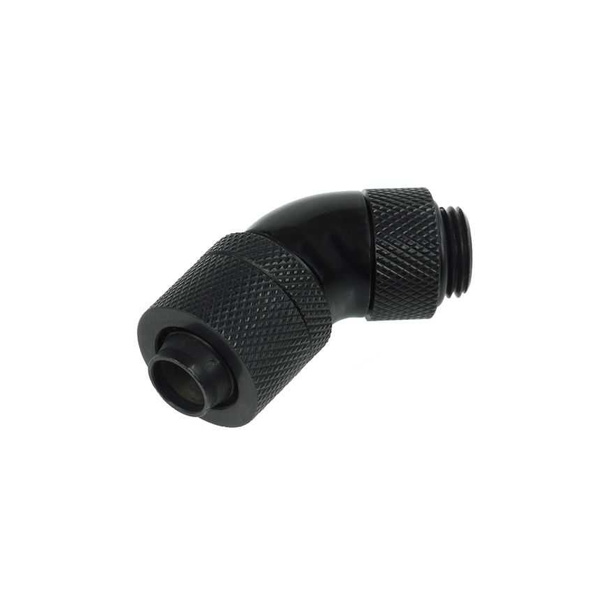 Alphacool 17072 13/10 compression fitting 45° revolvable G1/4 Black – 4