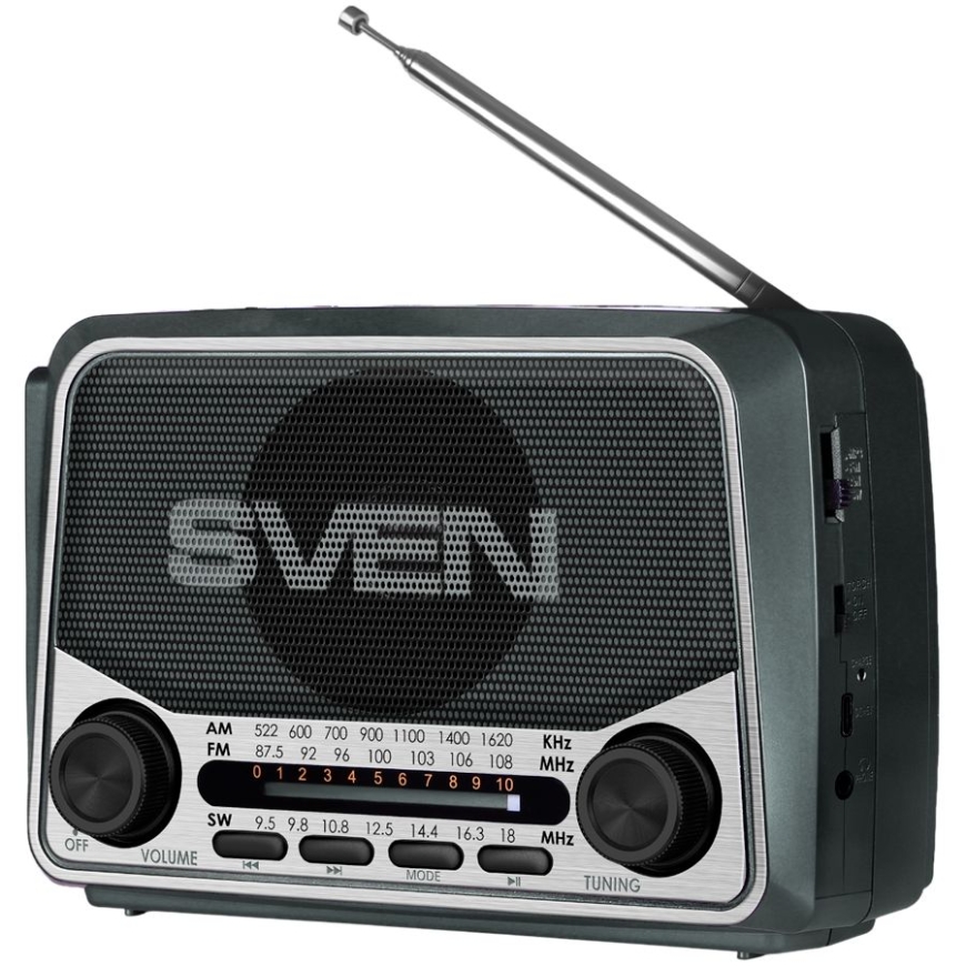 SVEN Skaļrunis SVEN SRP-150, pelēks (3W