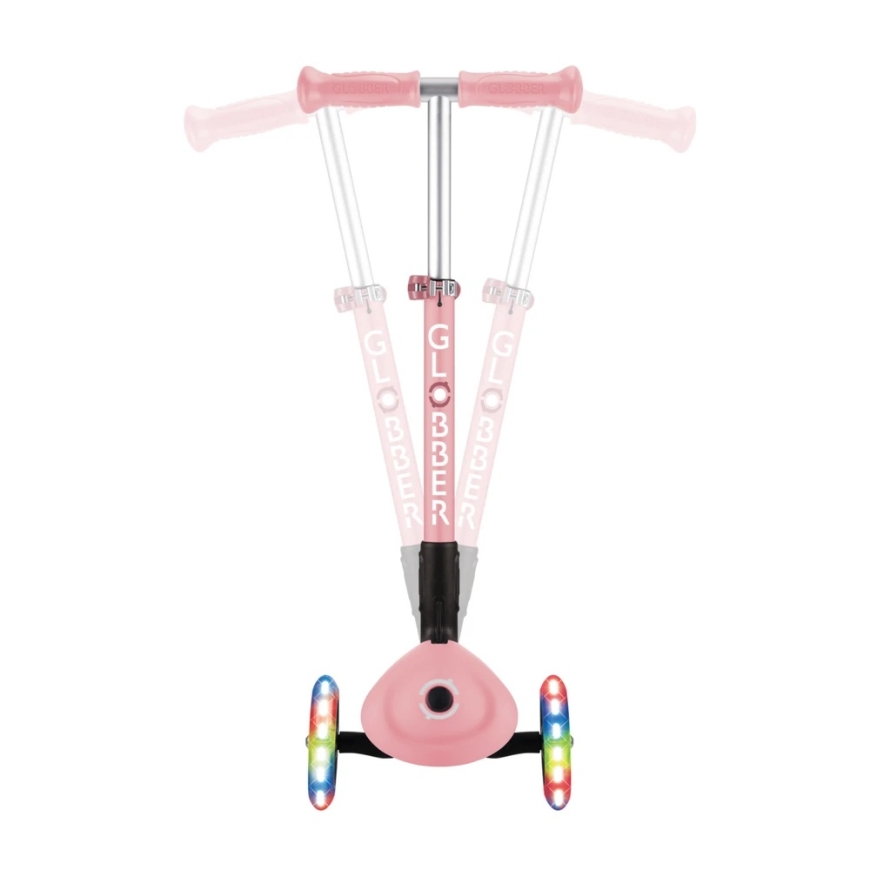 Paspirtukas Globber Junior Foldable Lights, rožinis – 2