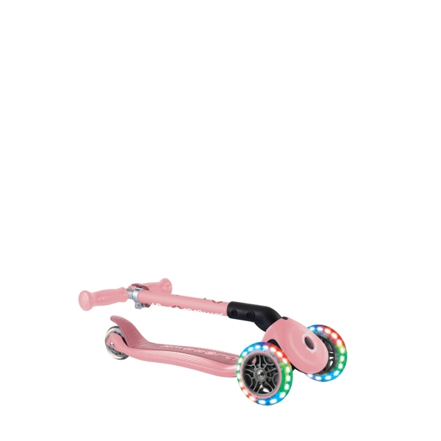 Globber Junior Kokkuklapitav Valgustega Rula, roosa – 4