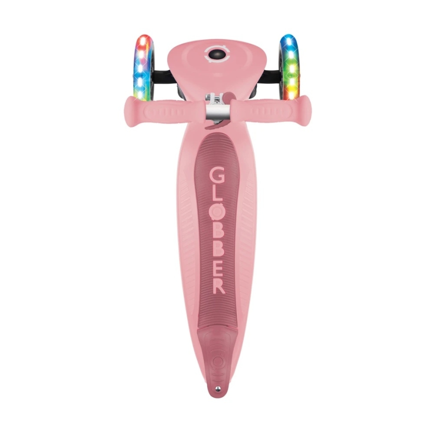 Globber Junior Foldable Lights Scooter, pink – 5
