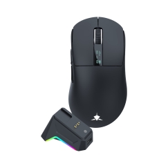 White Shark GAWAIN-B 500mAh/12000DPI/56g, Musta