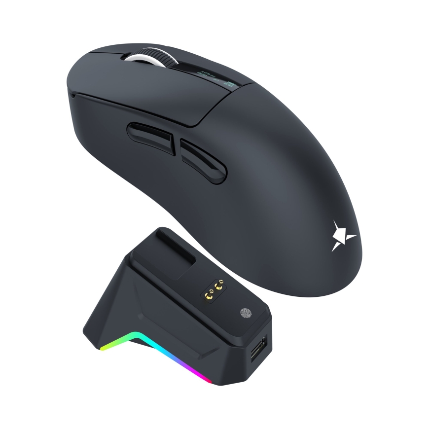 White Shark GAWAIN-B 500mAh/12000DPI/56g, Musta – 2