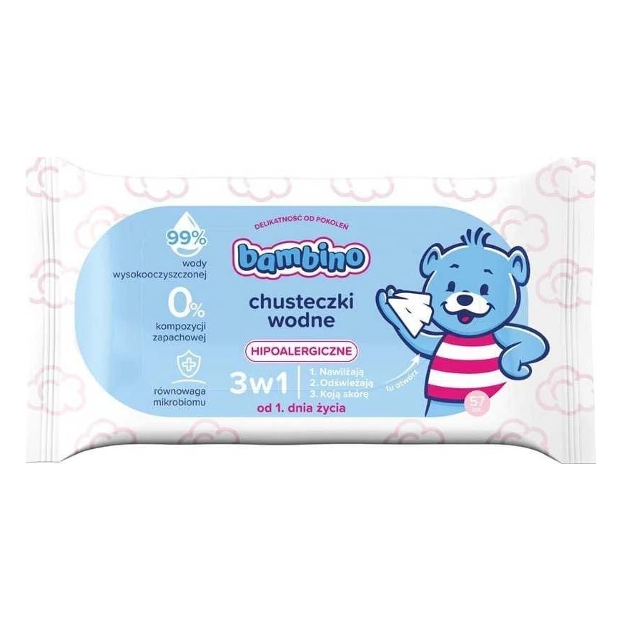 Nivea Baby 3in1 mitrās salvetes 57 gb. – 3
