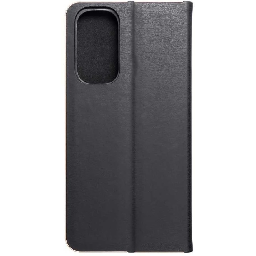Forcell Oem LUNA Book Zelta Vāks Xiaomi Redmi Note 11 / 11S melns – 5