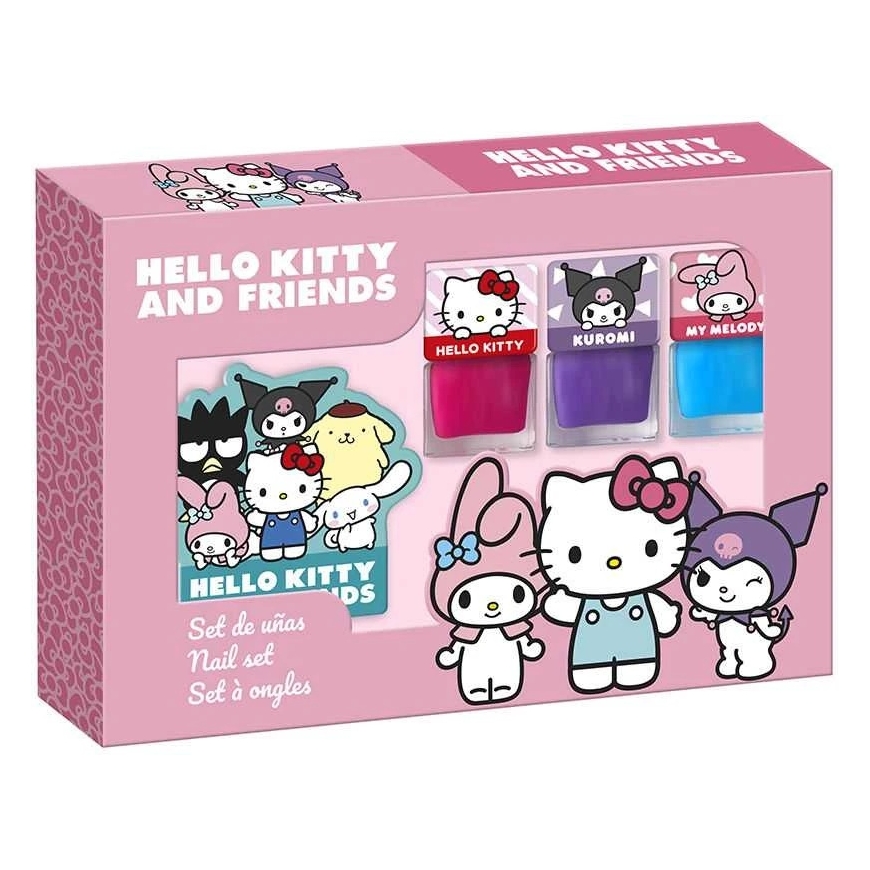 Hello Kitty Hello Kitty Ja Ystävät Kyynärpään Setti lapsille – 2