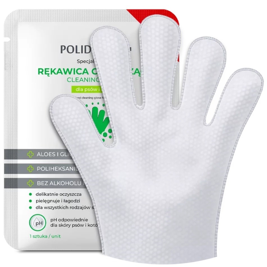 ПЕРЧАТКА POLIDERM® для чистки собак и кошек - 1 шт. – 2