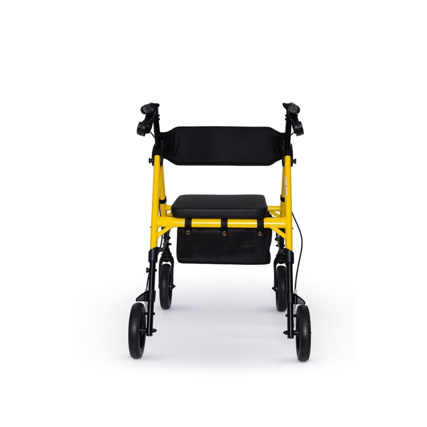 Four-wheel Rehabilitation Walker Marsylia, Yellow RF-617/Ż REHAFUND – 3