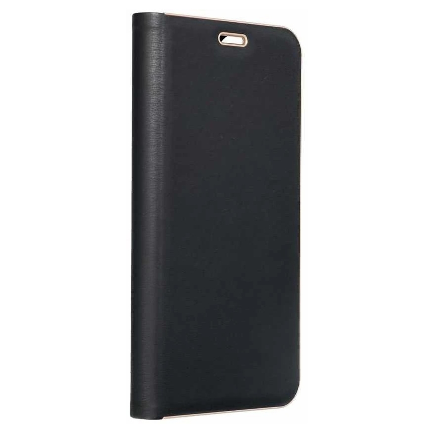 OEM LUNA Book Case Gold for Samsung Galaxy A35 5G in Black Color