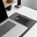 OEM LUNA Book maciņš Gold Samsung Galaxy A35 5G melnā krāsā