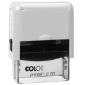 COLOP C20 Printer, white/clear housing, blue pad COLOP C20 Printer, white/clear housing, blue pad