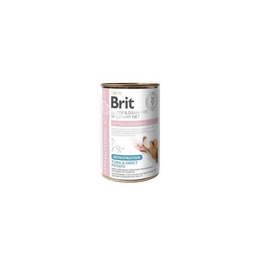 Brit Vet Brit GF Eläinlääkintäruokavaliot Koira Hypoallergeeninen monoproteiini