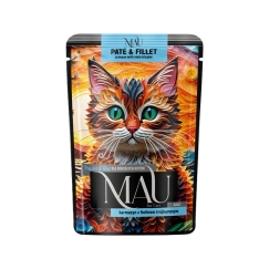 MAU Pate ja Filé Crimson orvokkien kera - märkä kissaruoka - 85 g