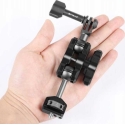 Puluz 3D Holder Magic Arm Mount 1/4 for GoPro/ Sjcam/ Xiaomi/ DJI/ Ins Puluz 3D Holder Magic Arm Mount 1/4 for GoPro/ Sjcam/ Xiaomi/ DJI/ Ins