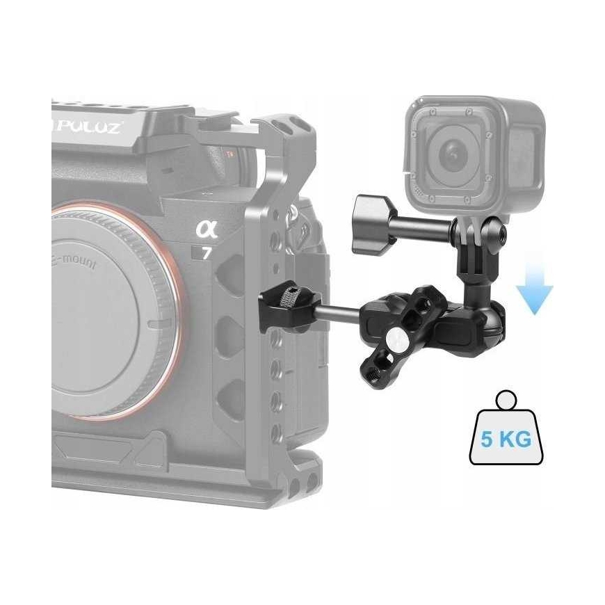 Puluz 3D держатель Magic Arm крепление 1/4 для GoPro/ Sjcam/ Xiaomi/ DJI/ Ins – 5