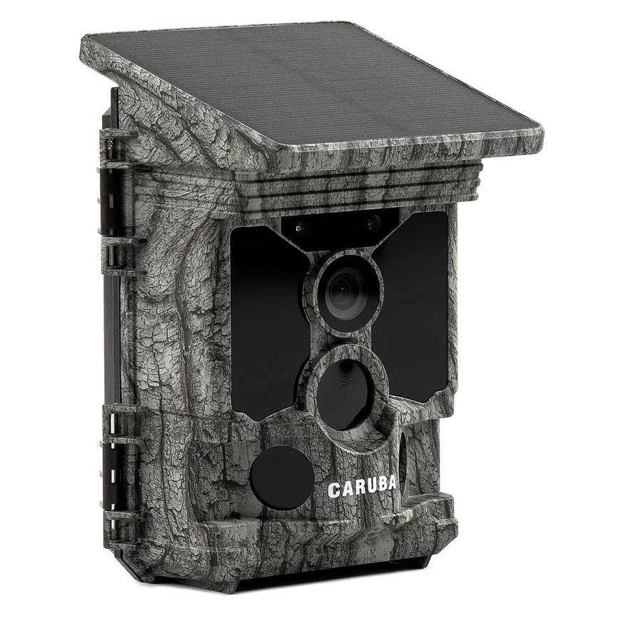 Kameros - Caruba Wildcamera Raccoon Solar 4K, 46MP, WiFi, 32GB