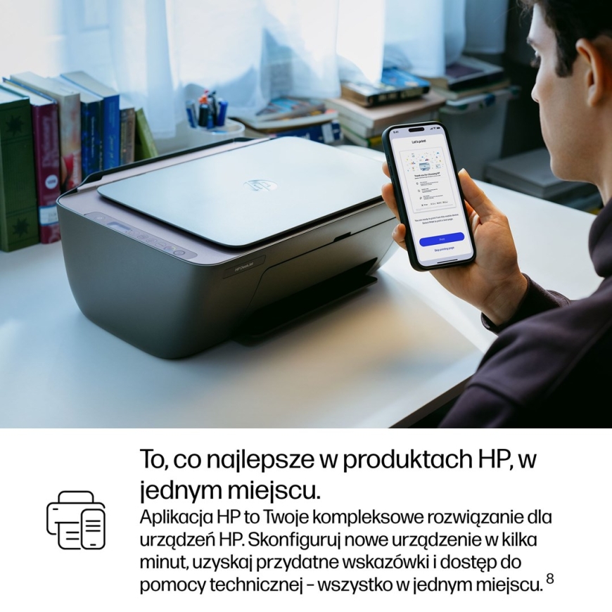 HP DeskJet 2921 Беспроводное Многофункциональное Цветное Принтер – 5