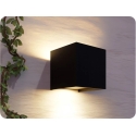 Wall lamp Led Line Lite Wall outdoor lamp CUBE 2x3W 3000K, adjustable light angle, black color Wall lamp Led Line Lite Wall outdoor lamp CUBE 2x3W 3000K, adjustable light angle, black color