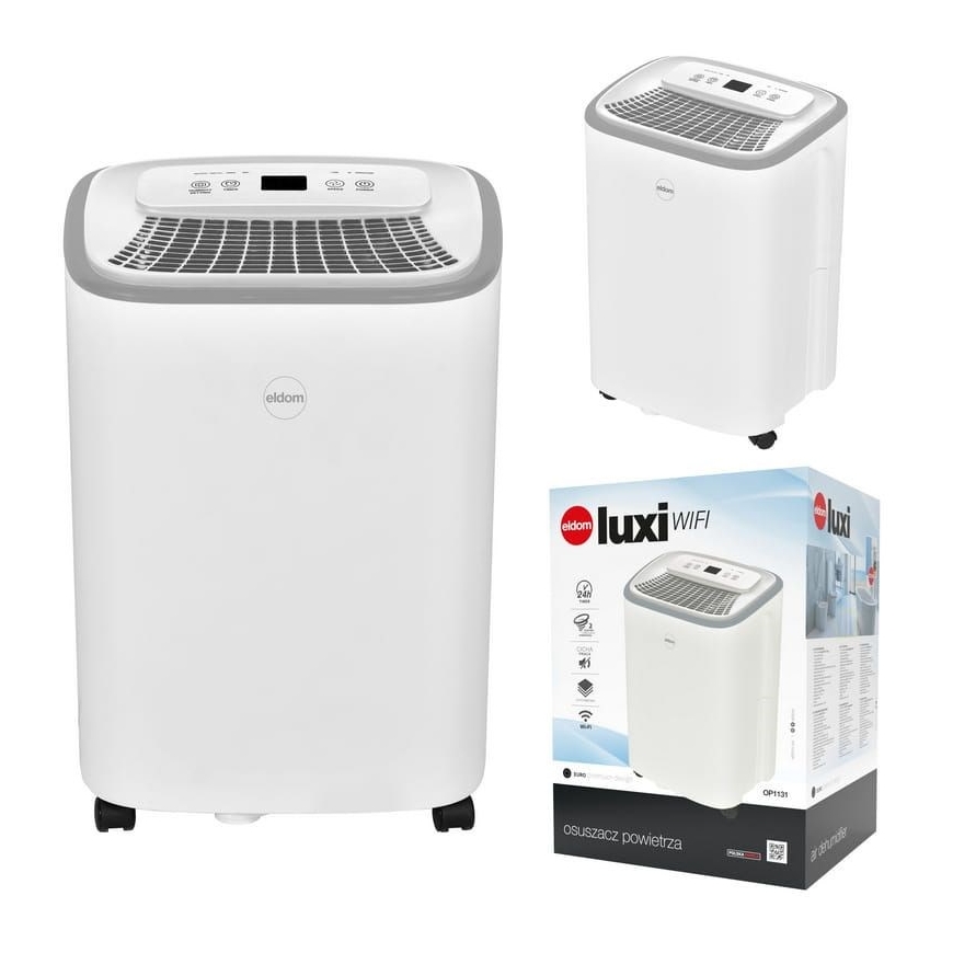 ELDOM OP1131 LUXI WIFI DRĖGMES SFAKINTOJAS BALTA – 3
