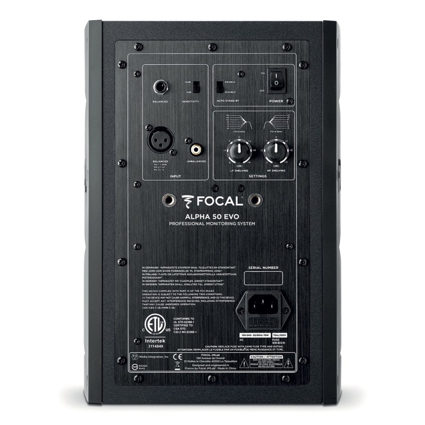 Focal Alpha Evo 50 - aktiivinen 2-tie studio-monitori – 3