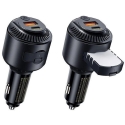 REMAX AUTOLATAUSLAITE YATOY SARJA AROMIFUNKTIOLLA 60W PD QC RCC353 1xUSB + 1xUSB-C Musta REMAX AUTOLATAUSLAITE YATOY SARJA AROMIFUNKTIOLLA 60W PD QC RCC353 1xUSB + 1xUSB-C Musta