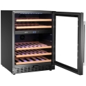 Arktic 2-zone wine cooler for 46 bottles, 137 l, 570x595x820 mm Arktic 2-zone wine cooler for 46 bottles, 137 l, 570x595x820 mm