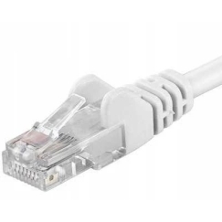 PremiumCord ristkabel UTP RJ45-RJ45 CAT6 5m valge
