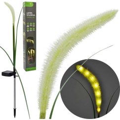 Saska Dārza Saules Lampa Zālē 6 LED 75 cm