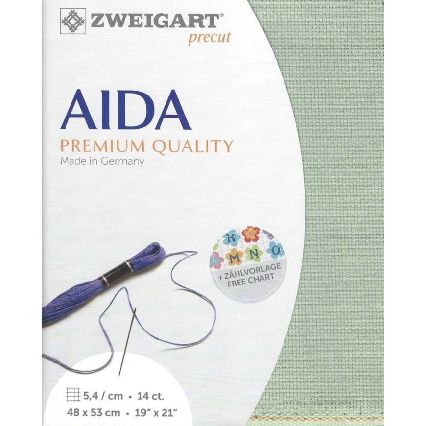 Zweigart Drobe Zweigart Sawitzki Pre-cut Stern-Aida 48x53 cm 37066114853 – 2
