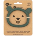 Petite&Mars Teddy - silikona zobiņu grauzējs lāča formā | Pelēki Zaļa Petite&Mars Teddy - silikona zobiņu grauzējs lāča formā | Pelēki Zaļa