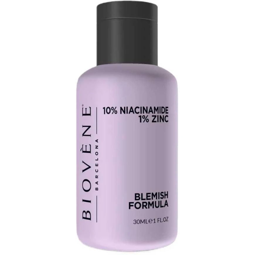 Biovene Blemish Formula 10% Niacinamide 1% Zinc Face Serum veido serumas, 30 ml
