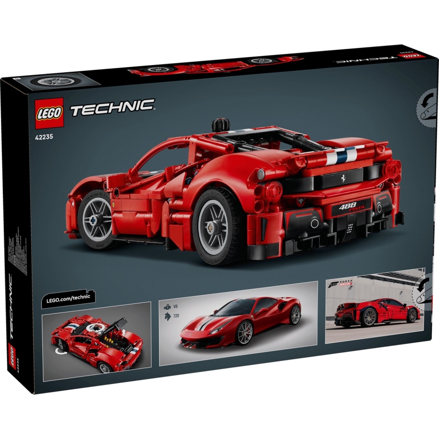 LEGO TECHNIC 42235 Ferrari 488 PISTA – 2