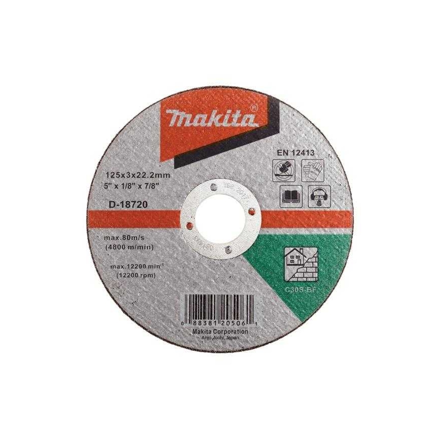 MAKITA LEIKKURIKIEKKO 125X3 C30S KIVELLE