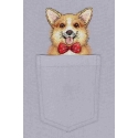 Beldizart Vandenyje tirpus drobės kryželiu siuvinėjimo rinkinys Ginger Gentleman SV-244 Beldizart Vandenyje tirpus drobės kryželiu siuvinėjimo rinkinys Ginger Gentleman SV-244