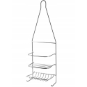 Bathlab CARL Серебряная полка для ванной 15x9,5x46см 2 полки + 2 крючка Bathlab CARL Серебряная полка для ванной 15x9,5x46см 2 полки + 2 крючка