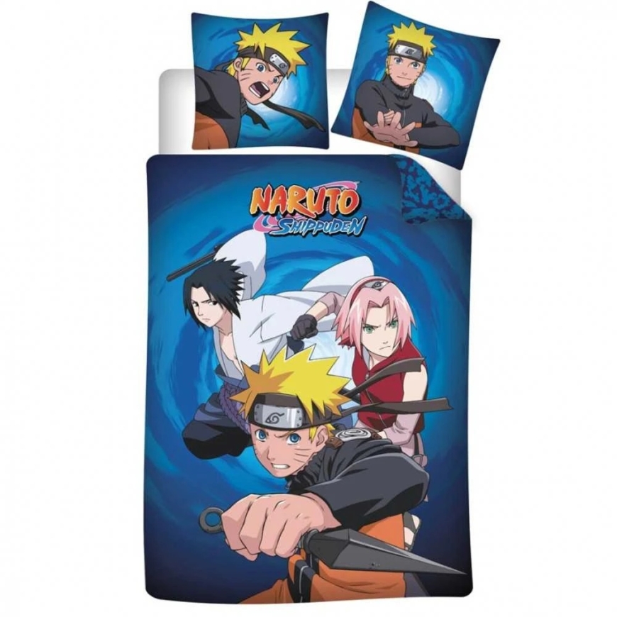 ПИЕРРОТ Naruto Shippuden хлопковый чехол для одеяла размером 90 см – 2