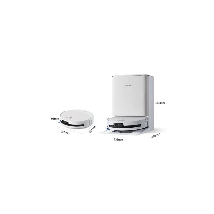 Пылесос-робот Ecovacs Deebot T90 Omni 0,25 л белый – 2