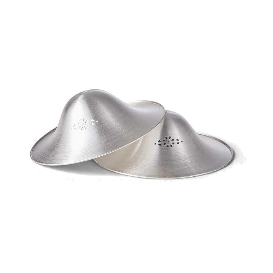 MOMCOZY 999 SIDABRINIAI SPENELIŲ GAUBTELIAI 45 MM 2 VNT., STANDARTINIS DYDIS