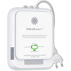 Qoltec natural gas leak sensor CH4 detector 85dB signal LED