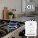 Qoltec датчик утечки природного газа CH4 85dB сигнал LED Qoltec датчик утечки природного газа CH4 85dB сигнал LED