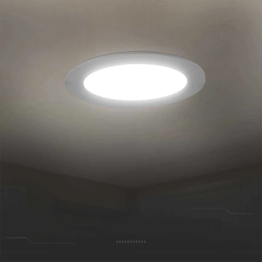 V-tac 18W LED recessed panel, white, 6500K – 3