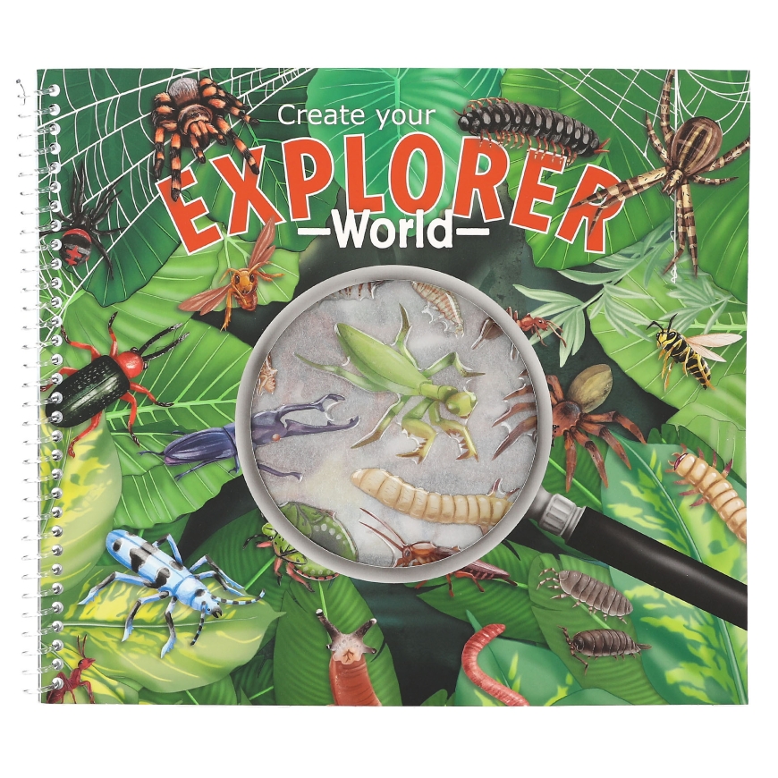 Create your Explorer World värityskirja – 2