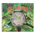 Create your Explorer World värityskirja Create your Explorer World värityskirja