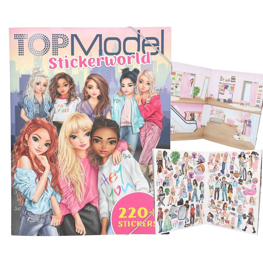 TOPModel Kleebistemaailma raamat
